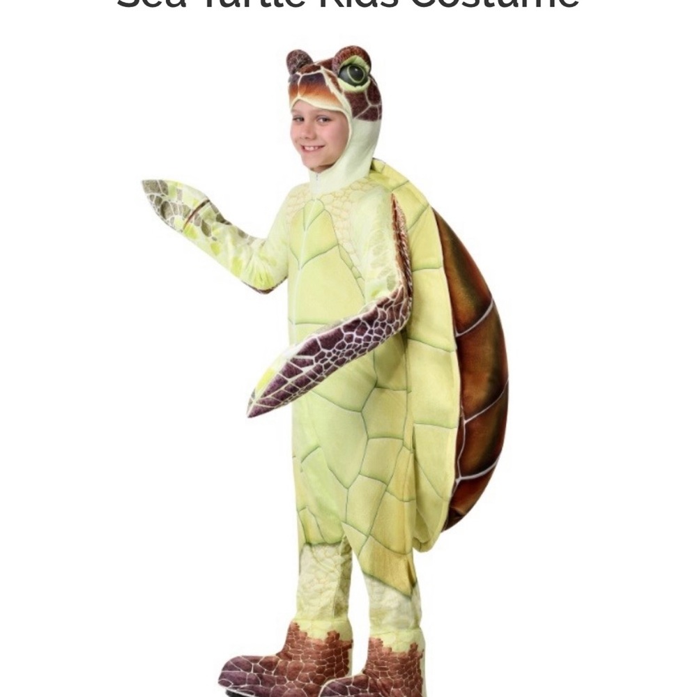 Sea Turtle Kids Costume